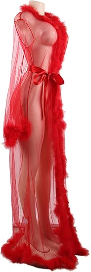 Women's Sexy V-Neck Lace Sleeping Wear See-Through Nightgown Lingerie Sleepwear Nightwear