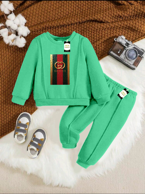 GUCCI GREEN KIDS WINTER TRACKSUIT