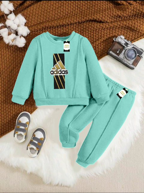 ADIDAS SEA BLUE KIDS WINTER TRACKSUIT