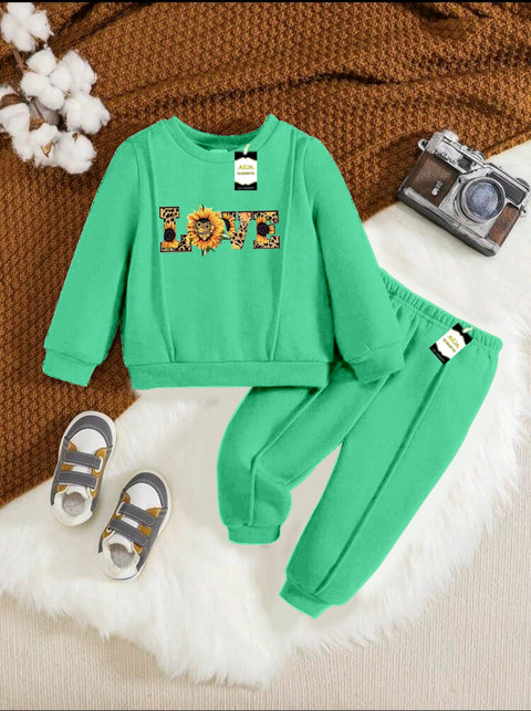 LOVE GREEN KIDS WINTER TRACKSUIT