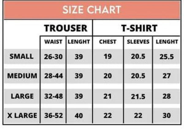 Women's Printed Night Suit with cute heart printed Pajamas - Stylish Sleepwear Set