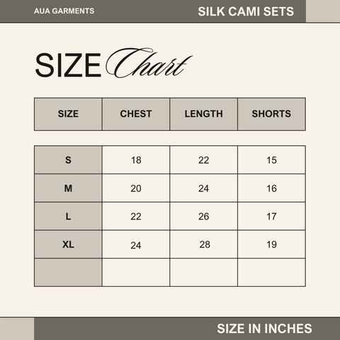 Silk Cami Set For Women Nightwear Nighty Grey
