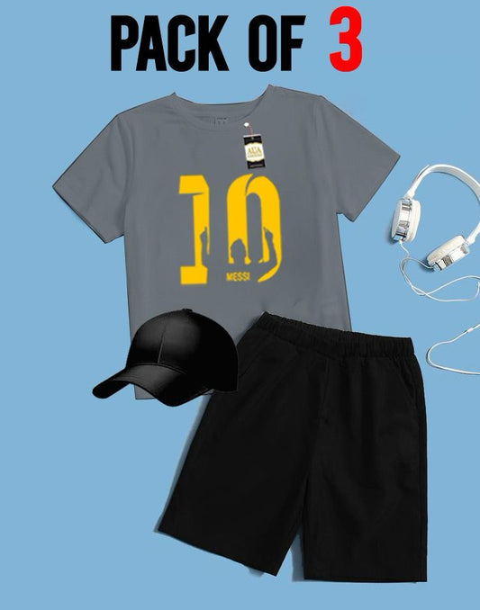 PACK OF 3 10 PRINTED FOR SUMMER COLLECTION KIDS TRACK SUIT