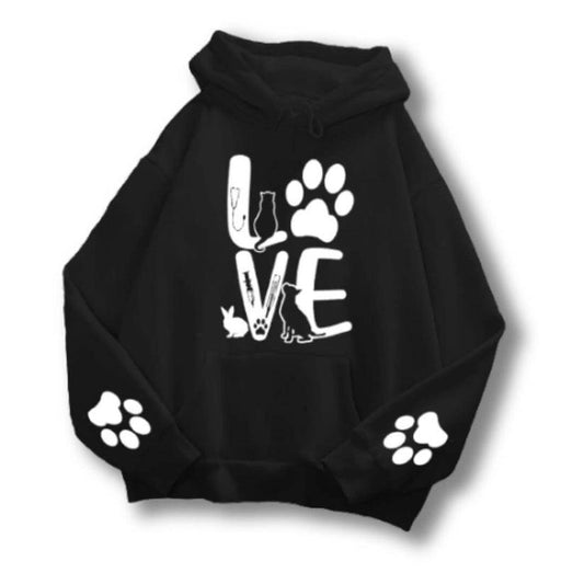 White Minnie Mouse Printed Hoodie For Her