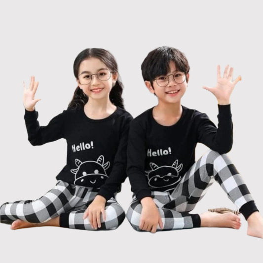 Hello Kitty Printed Night Suit For Kids